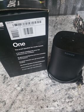 Sonos One Smart Speaker - Black